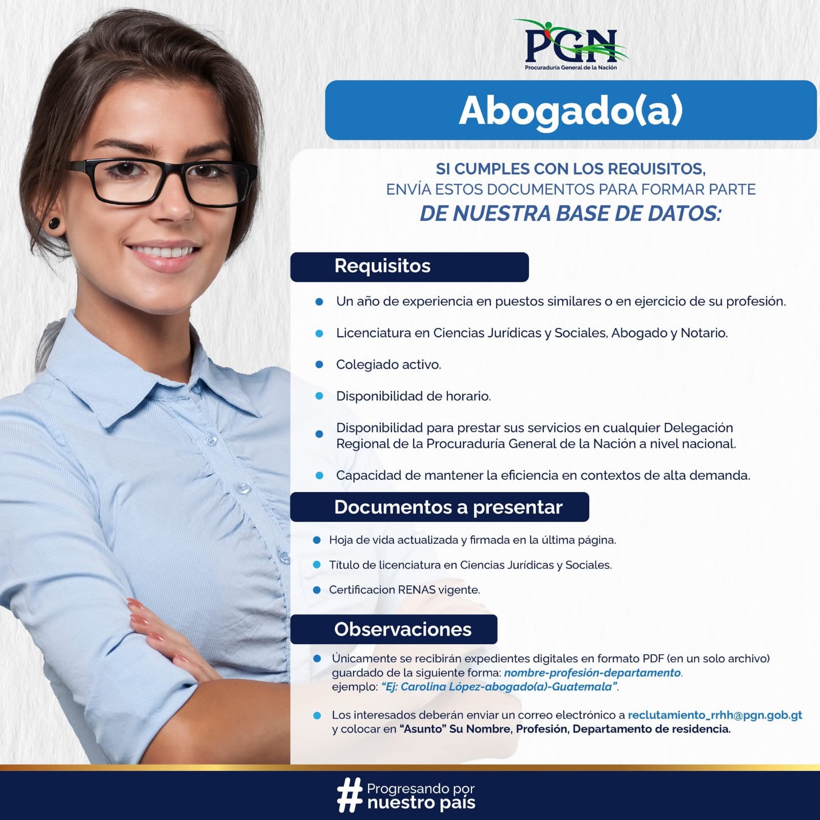 Abogado(a) - Oferta de Trabajo