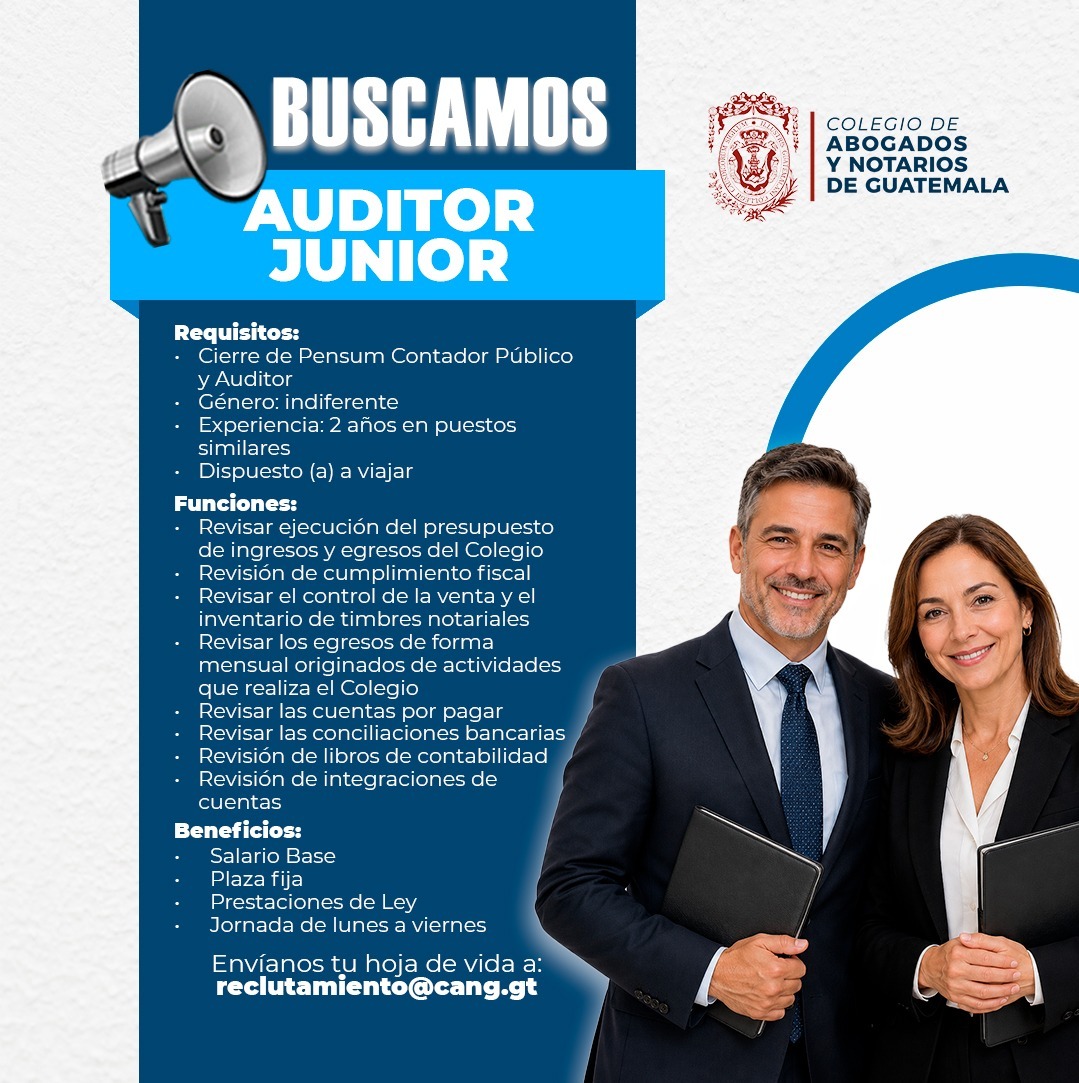 Auditor Junior - Oferta de Trabajo